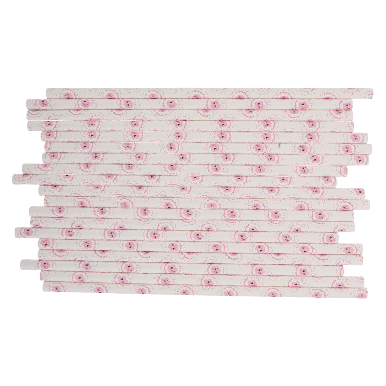 Cotton Candy Cone - 50 Buah Batang Kertas Permen Kapas