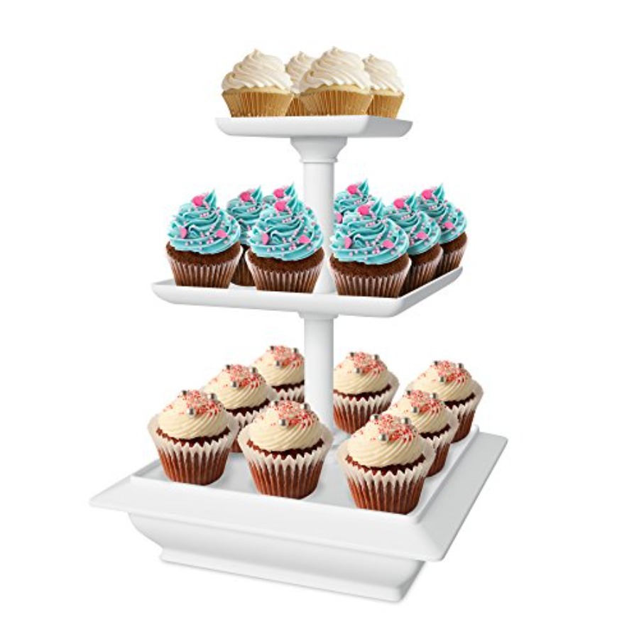 Cupcake Stand Tier - Rak Kue 3 Tingkat - Rak