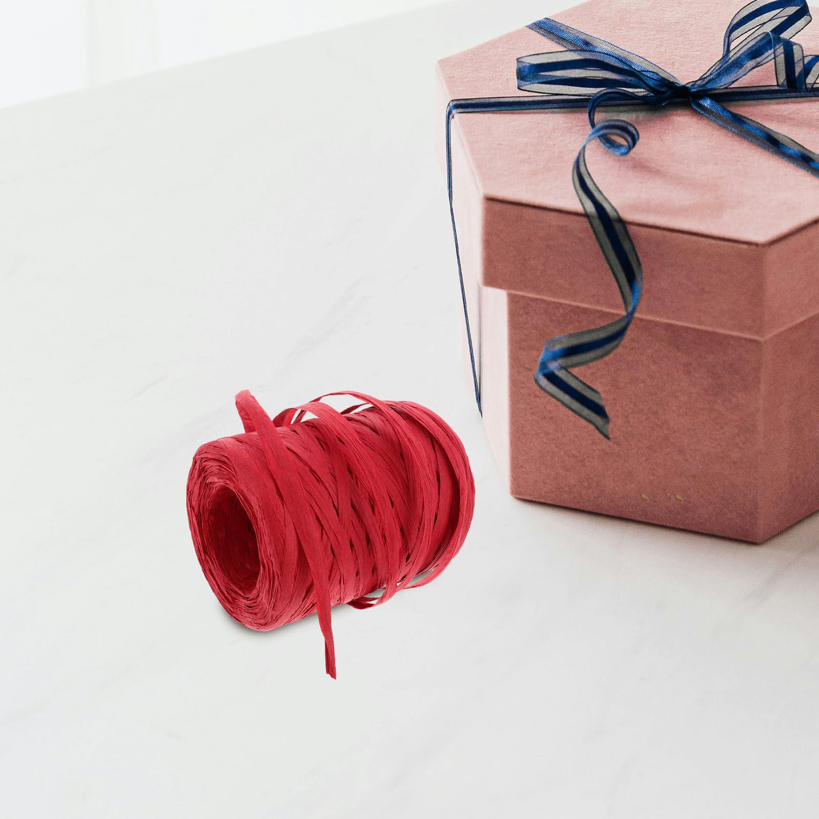 1 Gulung Benang Kertas Rafia 1 - Papercraft Supply Ribbon ulasan dan harga