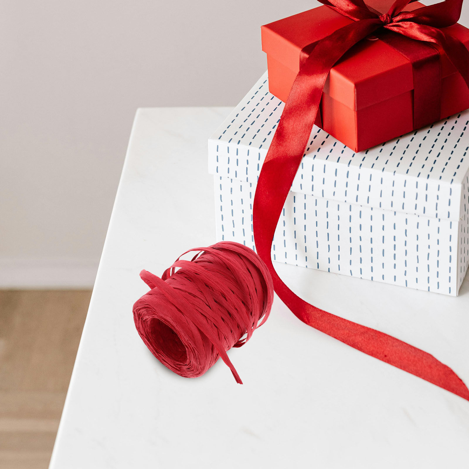 1 Gulung Benang Kertas Rafia 1 - Papercraft Supply Ribbon ulasan dan harga