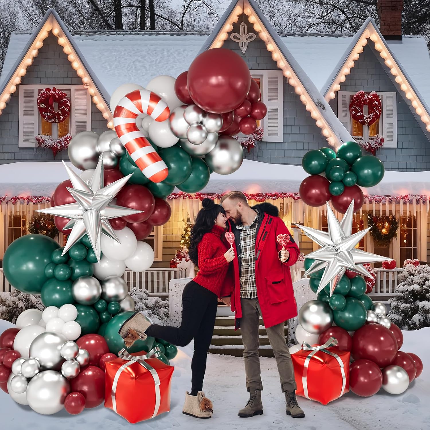 Kit Dekorasi Pesta Natal denga - Balloon Arch Kit ulasan dan harga