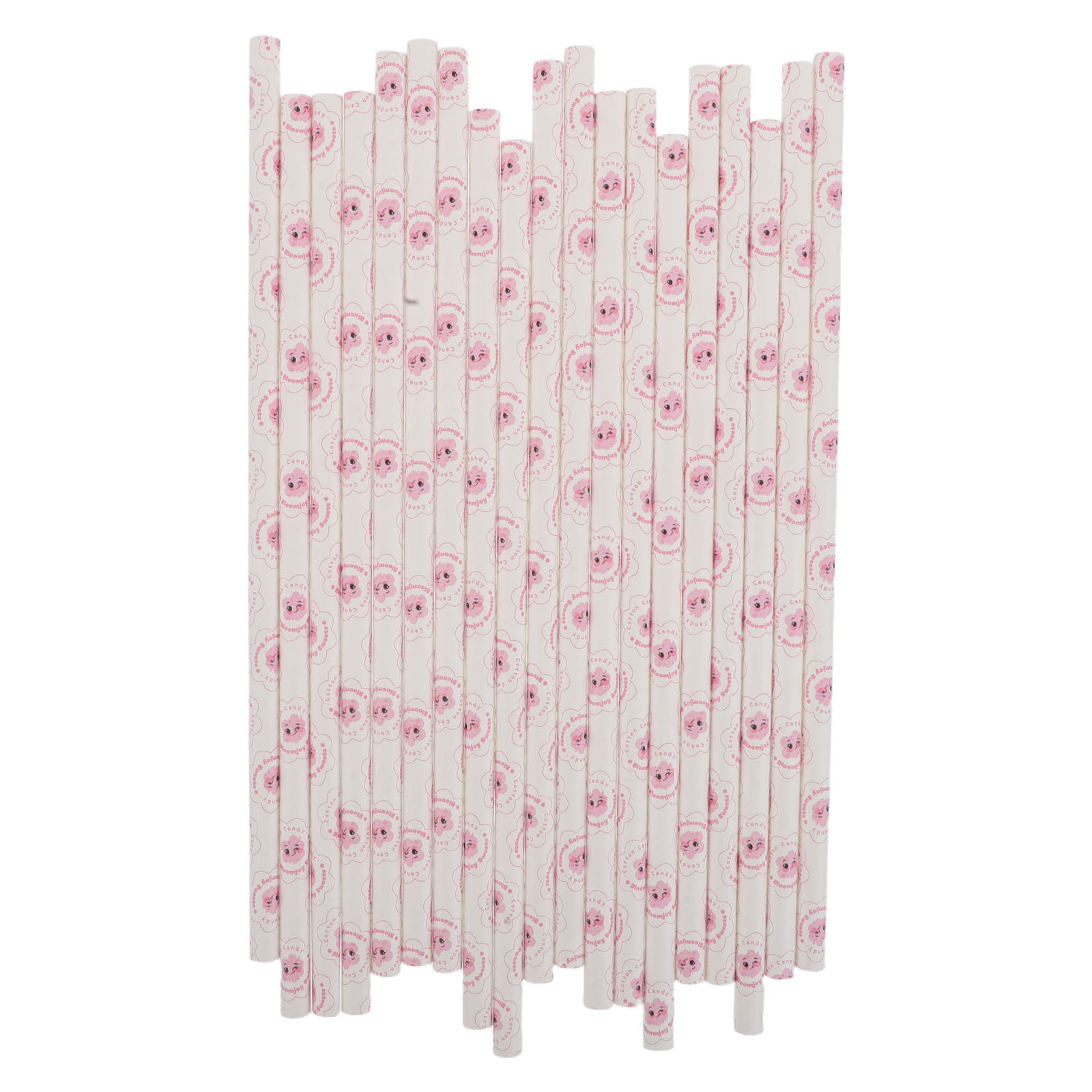 50 Buah Batang Kertas Permen K - Cotton Candy Cone ulasan dan harga