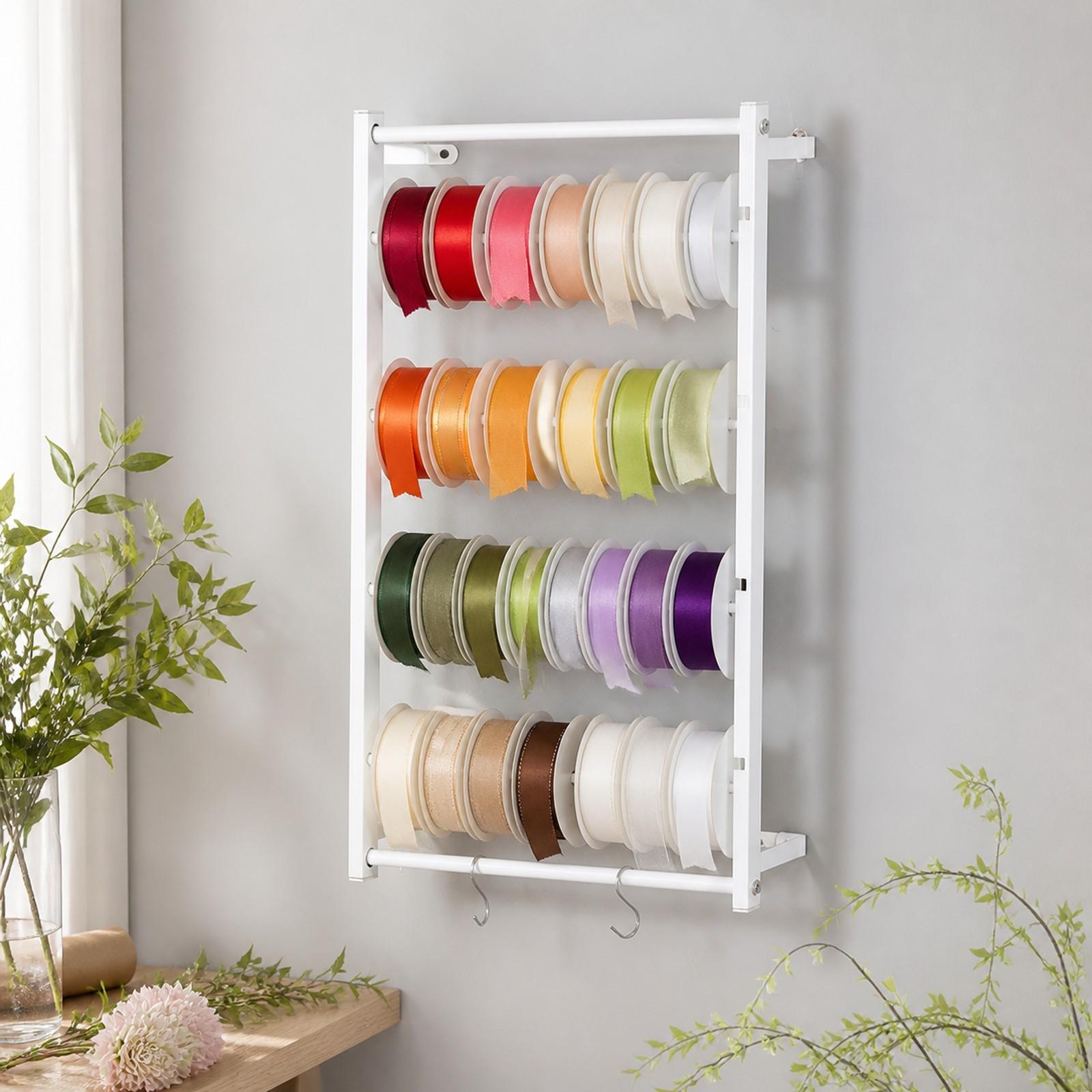 Rak Penyimpanan Pita, Rak Paja - Papercraft Supply Ribbon ulasan dan harga