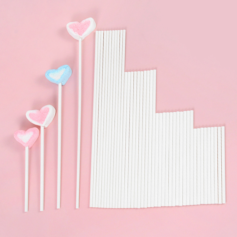 100 buah stik Lollipop kertas  - Cotton Candy Cone ulasan dan harga