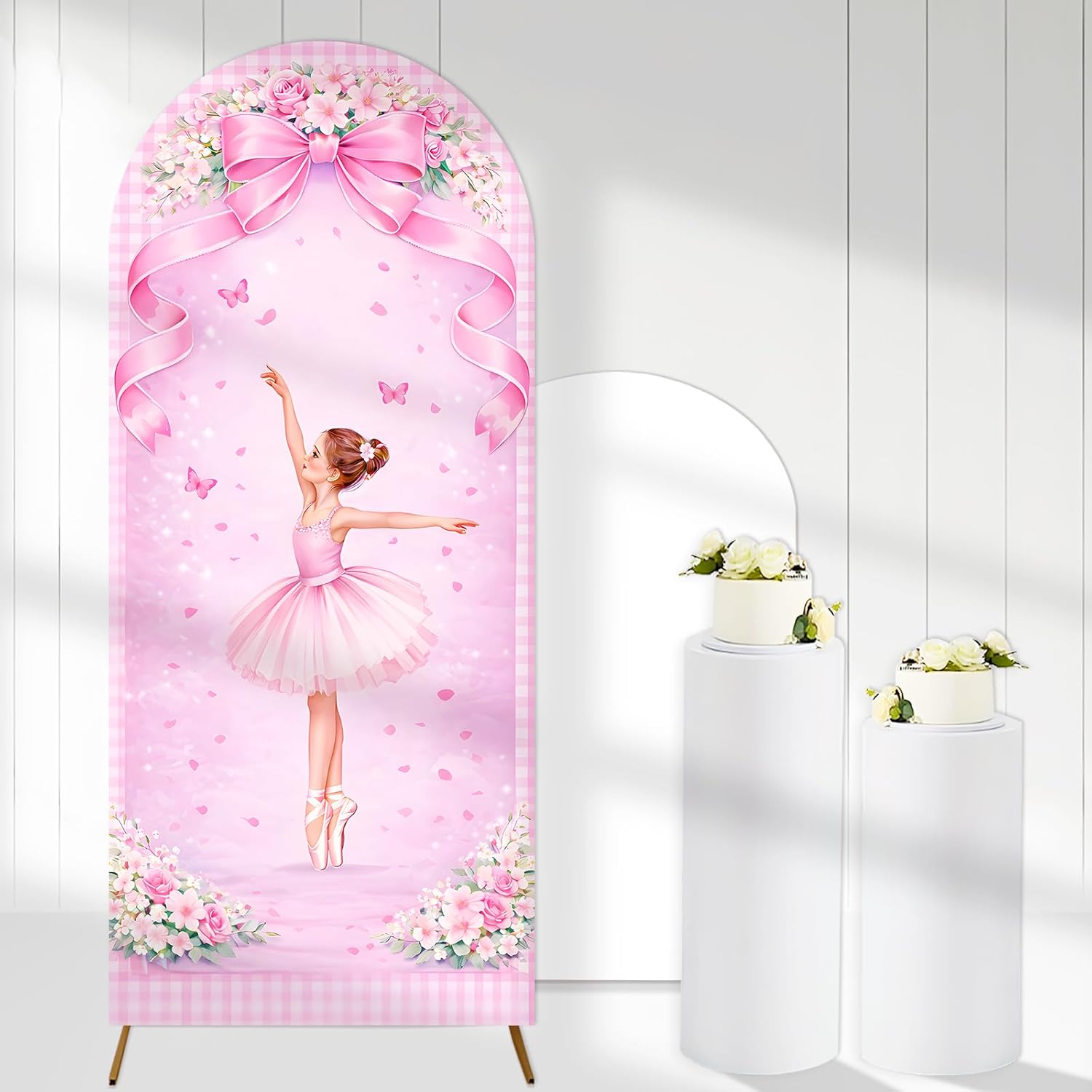 Backdrop Kustom 2 Sisi Bentuk  - Dessert Table Backdrop ulasan dan harga