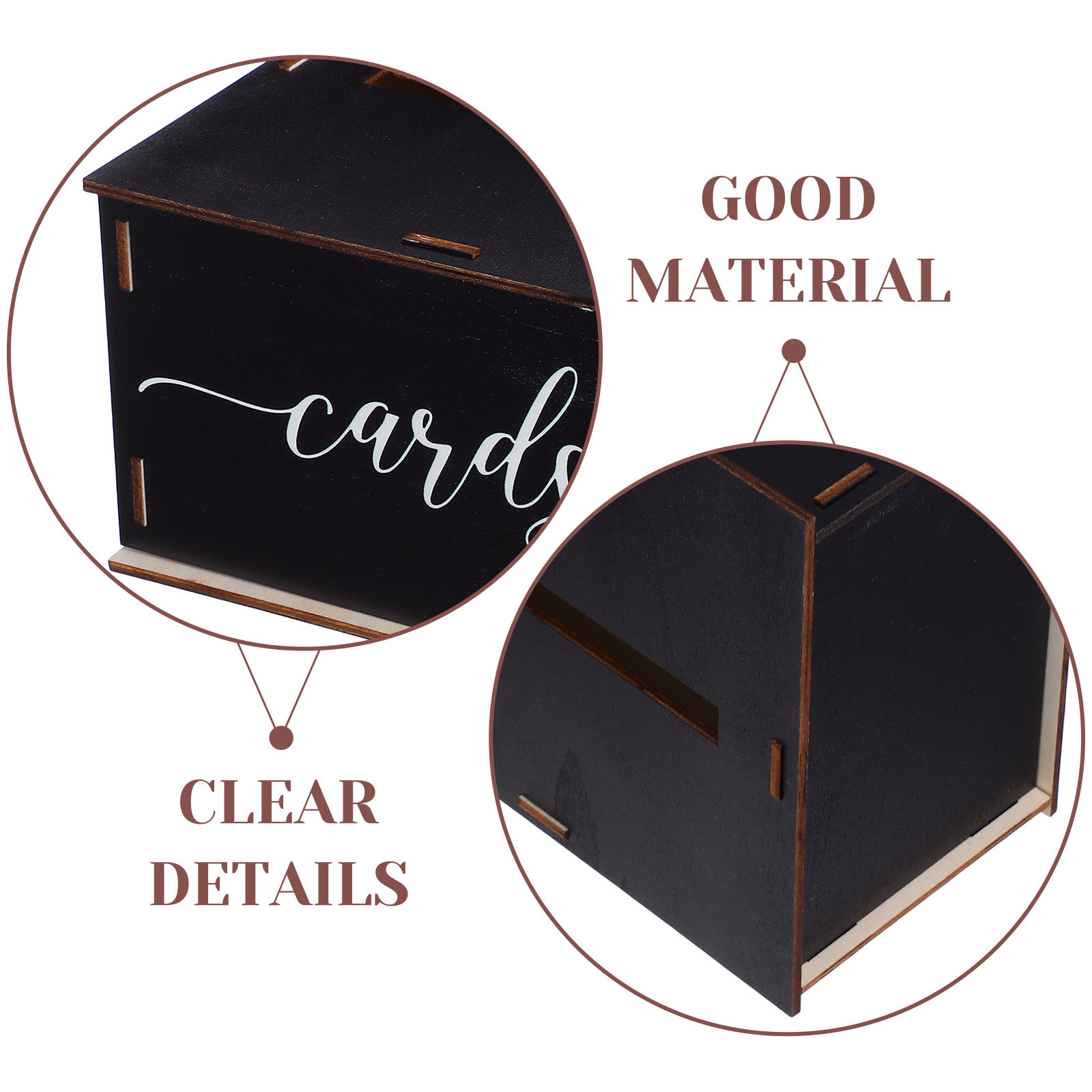 Kotak Kartu Pernikahan Kayu de - Event Party Box ulasan dan harga