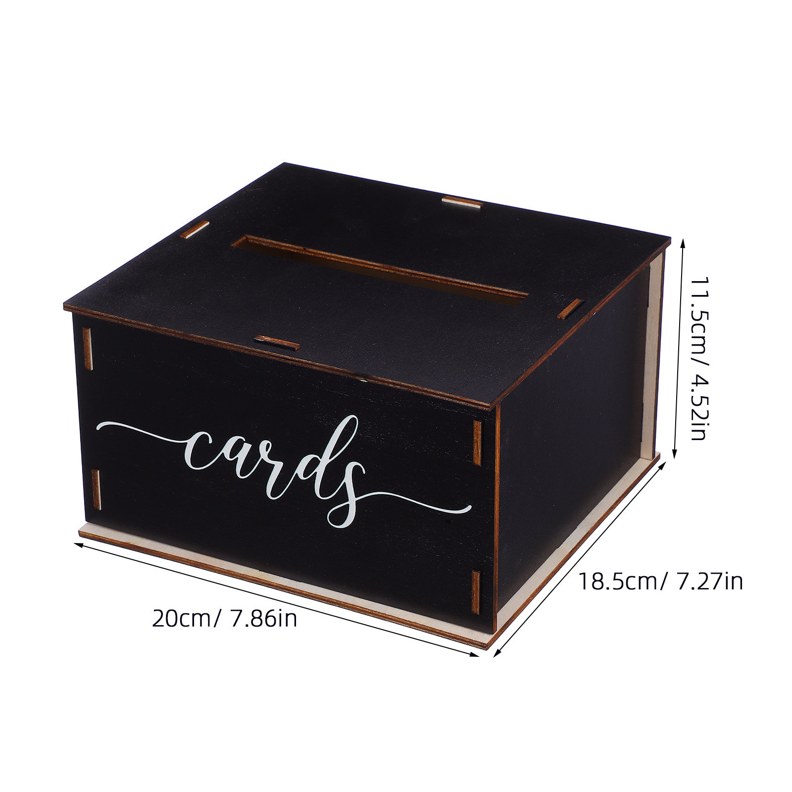 Kotak Kartu Pernikahan Kayu de - Event Party Box ulasan dan harga