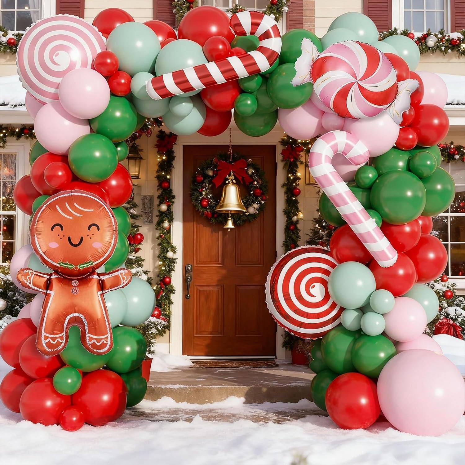 Set Lengkap Dekorasi Balon Nat - Balloon Arch Kit ulasan dan harga