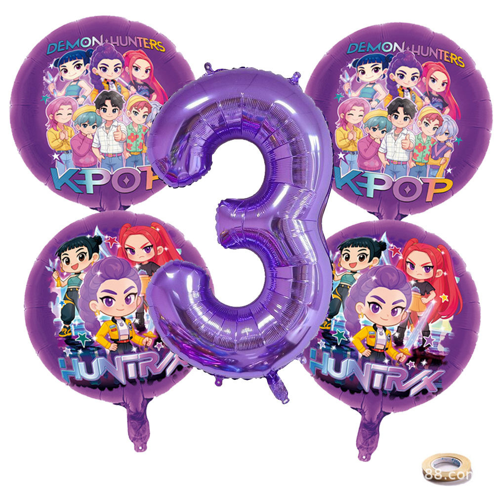 Set Balon Foil K P Girl Group  - Event Party ulasan dan harga