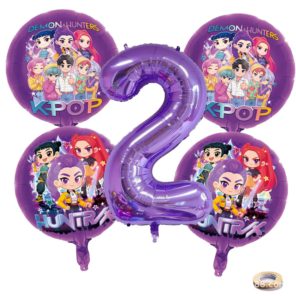 Set Balon Foil K P Girl Group  - Event Party ulasan dan harga