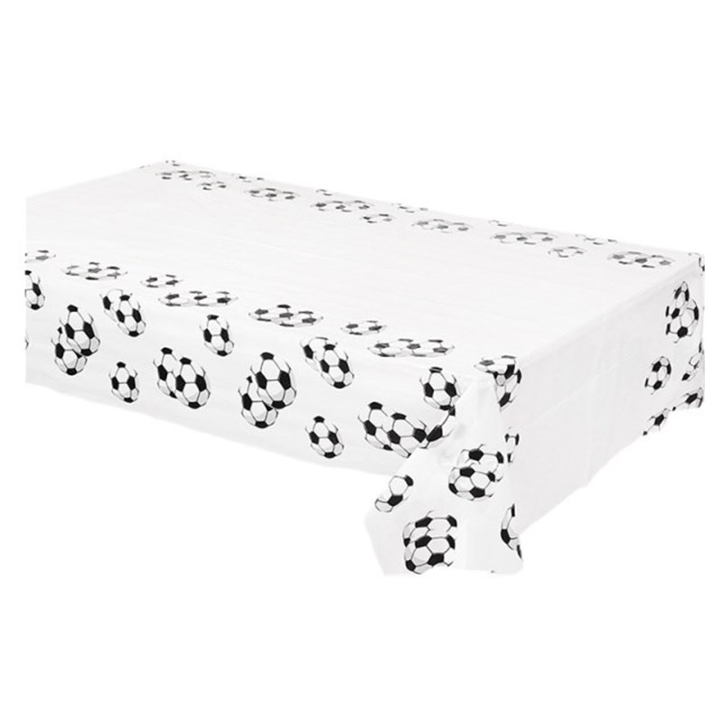 108*180Cm Taplak Meja Sepak Bo - Table Cloth Disposable ulasan dan harga