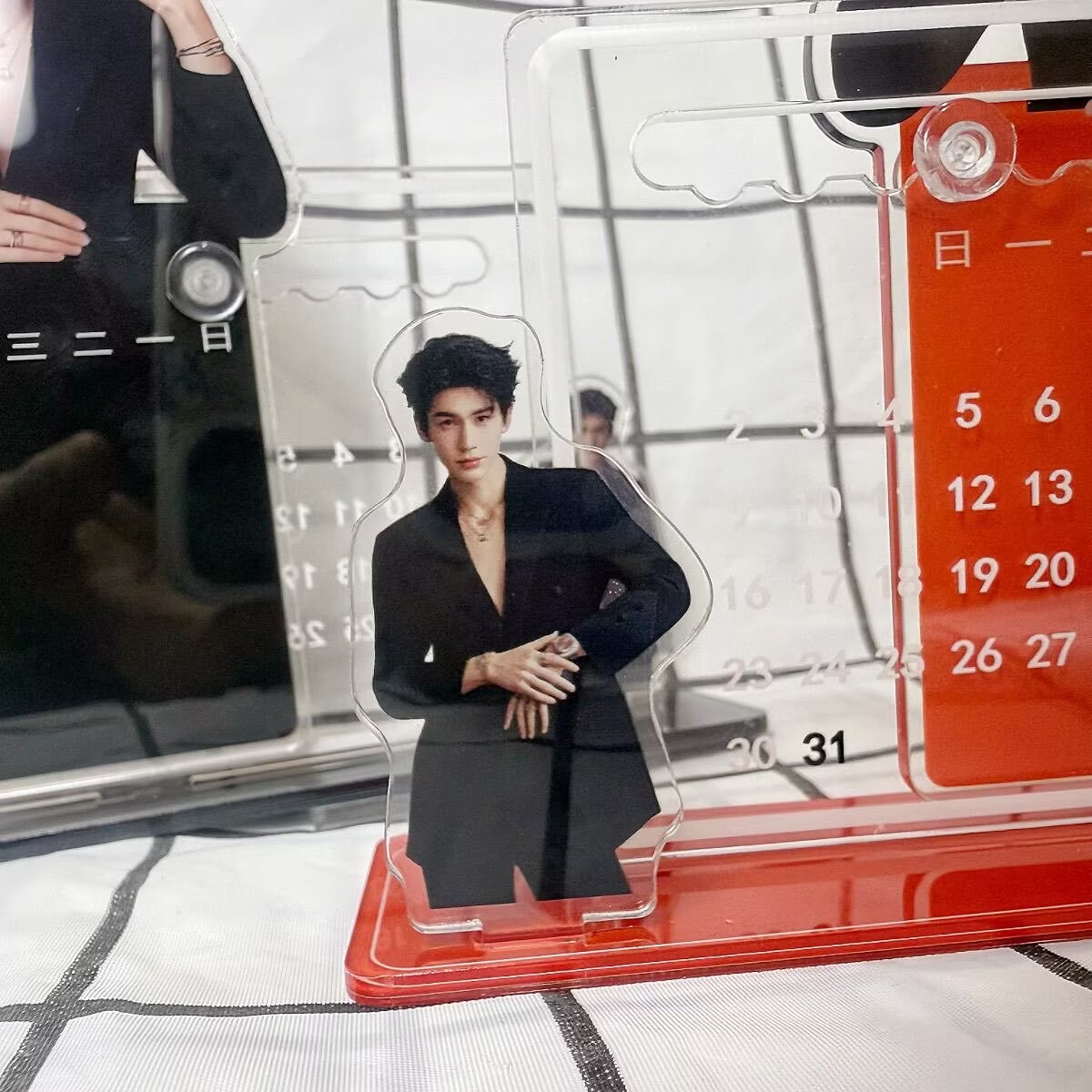 Ornamen kalender 3D Zhang Ling - Event Support ulasan dan harga