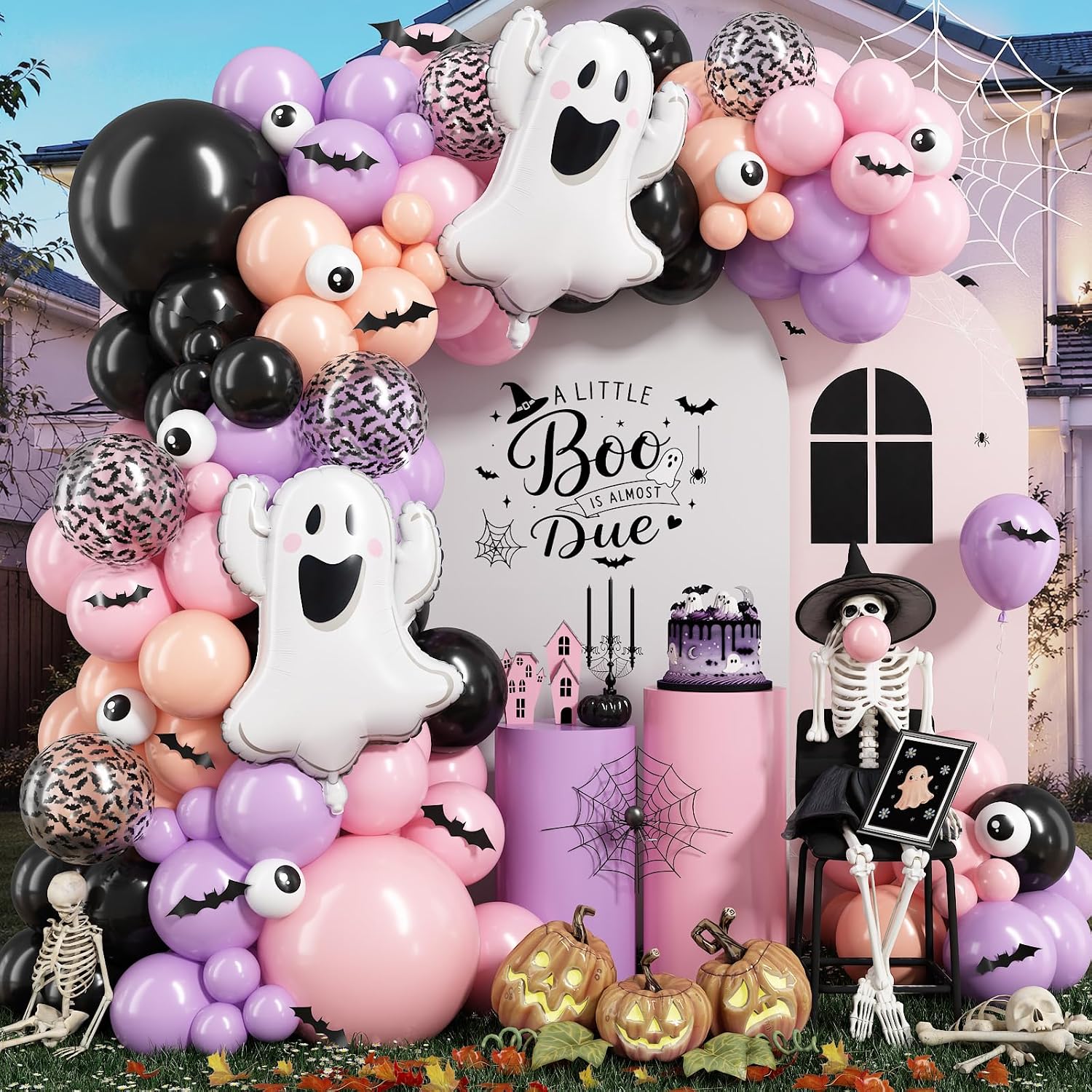 Kit Dekorasi Balon Halloween d - Balloon Arch Kit ulasan dan harga
