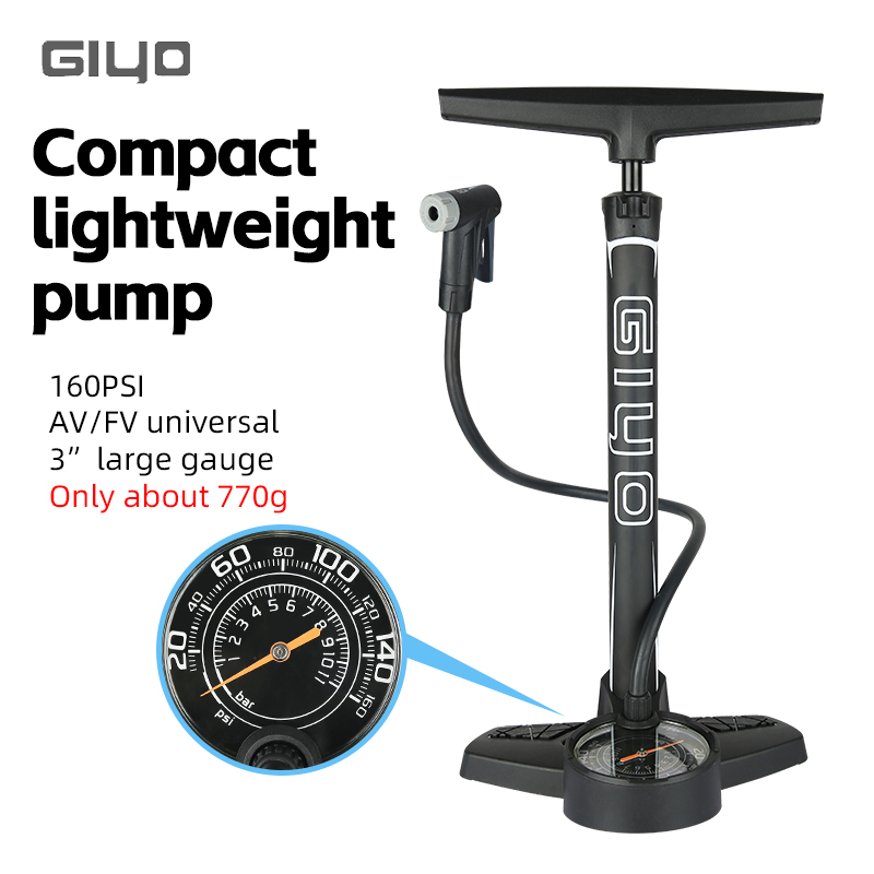 GIYO pompa udara Manual sepeda - Balloon Pump Hand ulasan dan harga