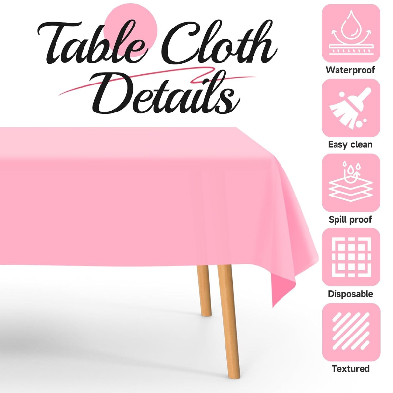 Taplak Meja PE Sekali Pakai Wa - Table Cloth Disposable ulasan dan harga